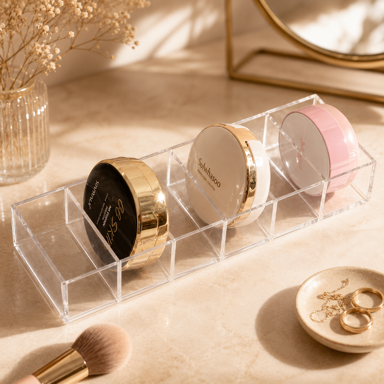 ClearView Makeup & Storage Organizer Box