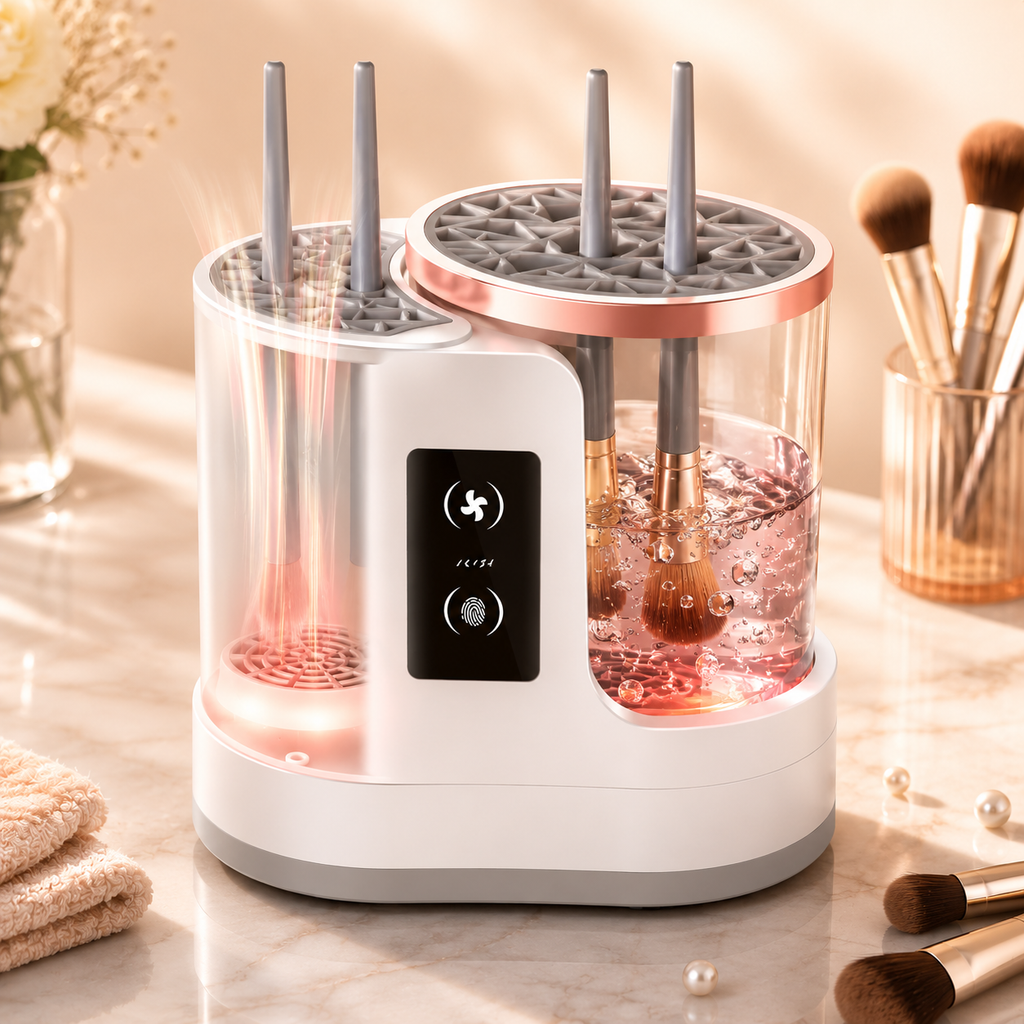 Clean Makeup Brushes in Minutes with This Electric Cleaner
