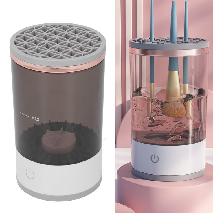 Portable USB Makeup Brush Cleaner – Clean Brushes in Minutes